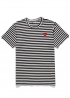 Смугаста футболка Comme des Garcons Play Striped T-Shirt Unisex - FC1112