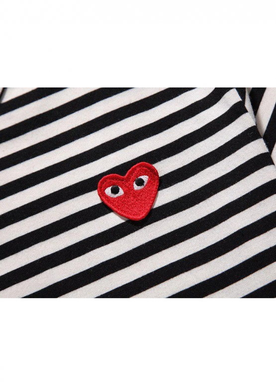 Смугаста футболка Comme des Garcons Play Striped T-shirt Unisex