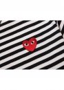Comme des Garcons Play Striped T-shirt Unisex