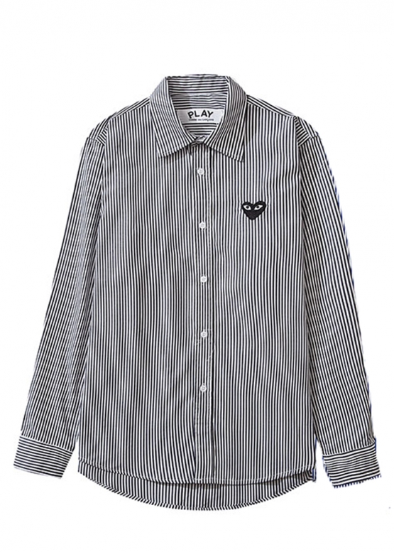 Comme des Garcons Play Striped Shirt Unisex