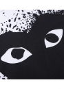 Біла футболка Comme des Garcons Play Big Black Heart Splatter Color White T-shirt Unisex