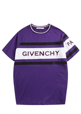 Фиолетовая футболка Givenchy Purple T-Shirt Unisex - FE1112