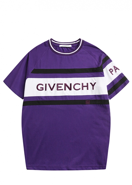 Фіолетова футболка Givenchy Color Purple T-shirt Unisex