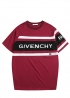 Givenchy Dark Red T-Shirt Unisex - FE1113