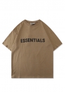 Темно-бежева футболка Fear Of God Essentials Color Harvest T-shirt Unisex