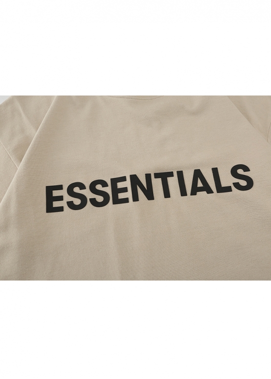 Бежева футболка Fear Of God Essentials Color Egg Shell T-shirt Unisex