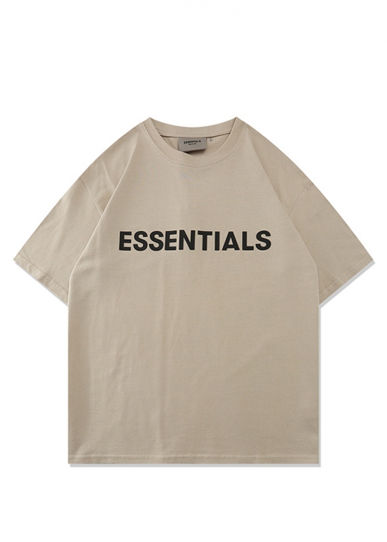 Fear Of God Essentials Color Egg Shell T-shirt Unisex