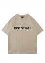 Fear Of God Essentials Color Egg Shell T-shirt Unisex