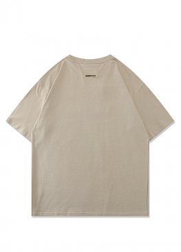Бежева футболка Fear Of God Essentials Color Egg Shell T-Shirt Unisex - FE1117
