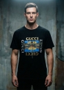 Чорна футболка Gucci Dragonfly Color Black T-shirt Unisex
