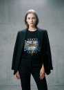 Gucci Dragonfly Color Black T-shirt Unisex