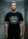 Gucci Dragonfly Color Black T-shirt Unisex