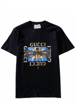 Gucci Dragonfly Black T-Shirt Unisex - FG1113
