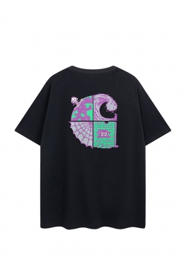 Carhartt Wastelands Black Tee Unisex - FH1112