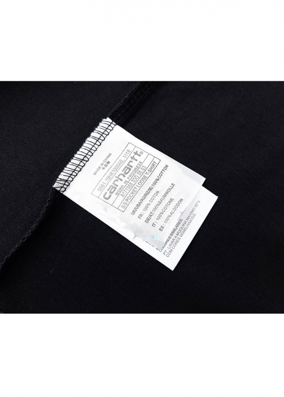 Carhartt Wastelands Color Black T-Shirt Unisex
