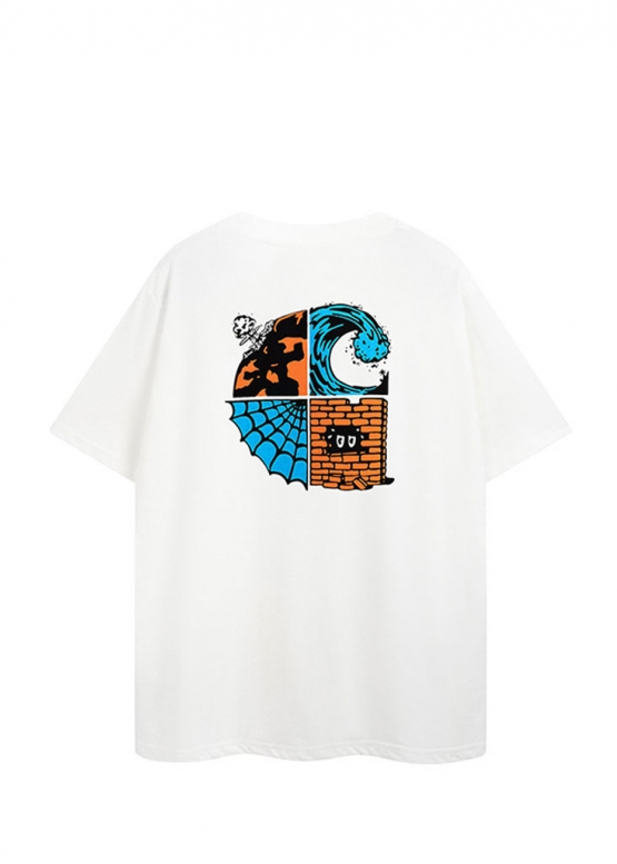 Біла футболка Carhartt Wastelands Color White T-Shirt Unisex