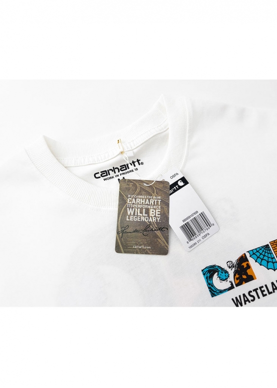 Біла футболка Carhartt Wastelands Color White T-Shirt Unisex