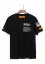 Чорна футболка NASA x Heron Preston Color Black T-shirt Unisex