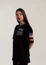 Чорна футболка NASA x Heron Preston Color Black T-shirt Unisex