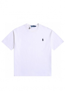 Біла футболка Ralph Lauren Polo White T-Shirt Unisex - FL1115
