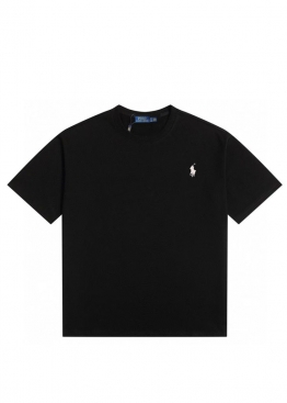 Ralph Lauren Polo Black T-Shirt Unisex - FL1116