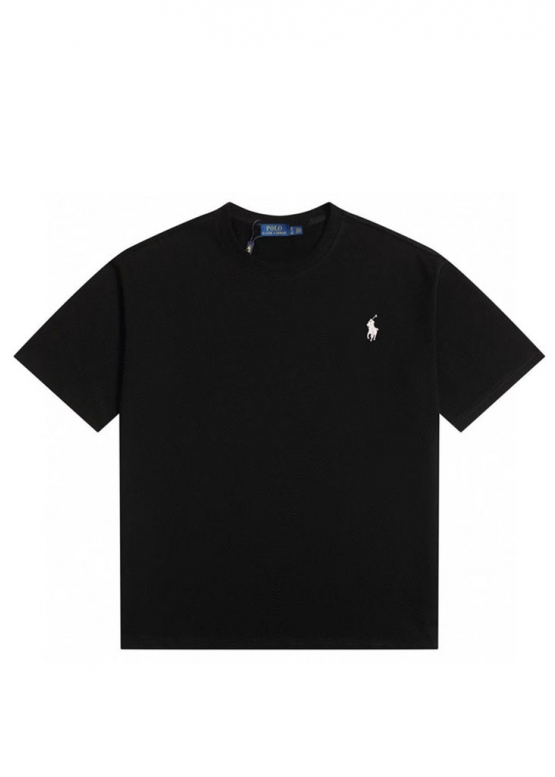 Чорна футболка Ralph Lauren Polo Color Black T-Shirt Unisex
