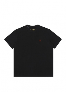 Чорна футболка Ralph Lauren Polo Black T-Shirt Unisex - FL1118