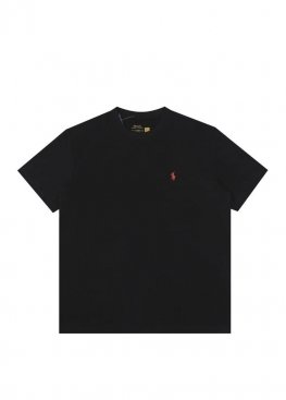 Чорна футболка Ralph Lauren Polo Black T-Shirt Unisex - FL1118