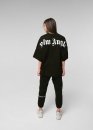 Palm Angels Classic Logo Over Black T-shirt Unisex
