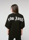 Palm Angels Classic Logo Over Black T-shirt Unisex