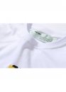 Off-White Side Tape Color White T-shirt Unisex