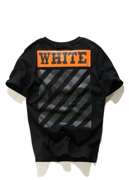 Off-White Orange Box Black T-Shirt Unisex - FO1113