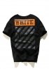 Чорна футболка Off-White Orange Box Black T-Shirt Unisex - FO1113