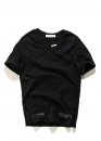 Off-White Orange Box Color Black T-shirt Unisex