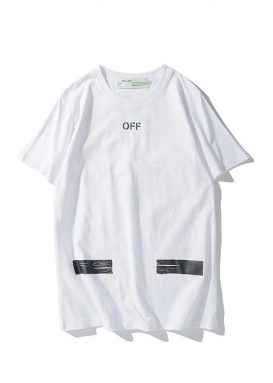 Off-White Classic Arrows Color White T-shirt Unisex