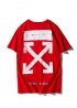 Червона футболка Off-White Classic Arrows Red T-Shirt Unisex - FO1117