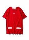 Off-White Classic Arrows Color Red T-shirt Unisex