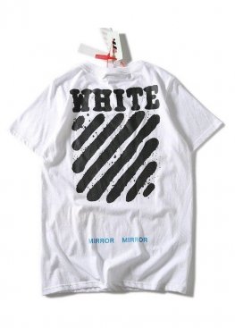 Белая футболка Off-White Heavy White T-Shirt Unisex - FO1119