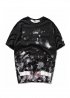 Чорна футболка Off-White Art Chaos Black T-Shirt Unisex - FO1121