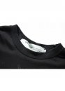 Off-White Art Chaos Color Black T-shirt Unisex