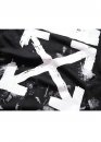 Off-White Art Chaos Color Black T-shirt Unisex