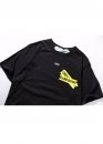 Off-White Do Not Cross Color Black T-shirt Unisex