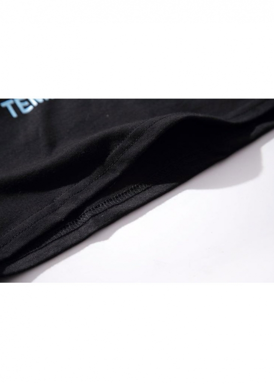 Off-White Do Not Cross Color Black T-shirt Unisex