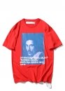 Червона футболка Off-White Bernini Color Red T-shirt Unisex