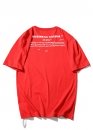 Off-White Bernini Color Red T-shirt Unisex