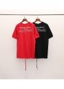 Off-White Bernini Color Red T-shirt Unisex