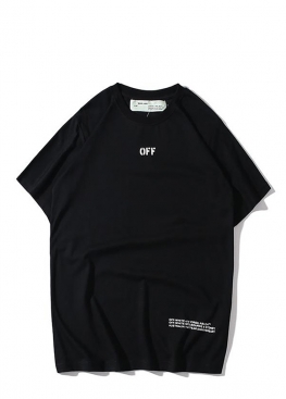 Чёрная футболка Off-White Reflective Arrows Black T-Shirt Unisex - FO1136