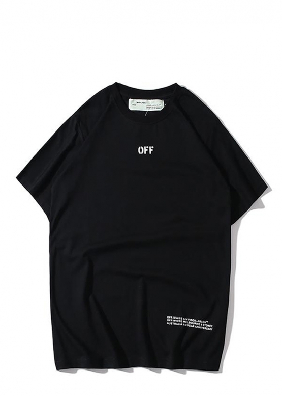 Off-White Reflective Arrows Color Black T-shirt Unisex