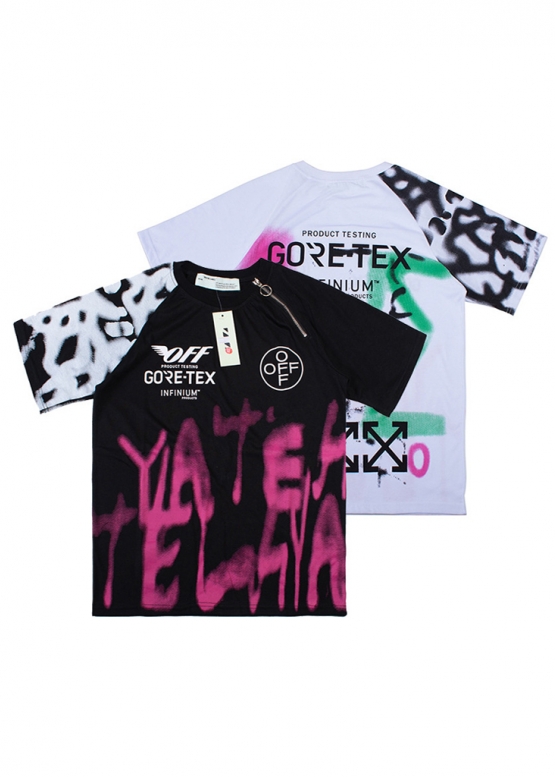 Off-White x Gore-Tex Color Black T-shirt Unisex