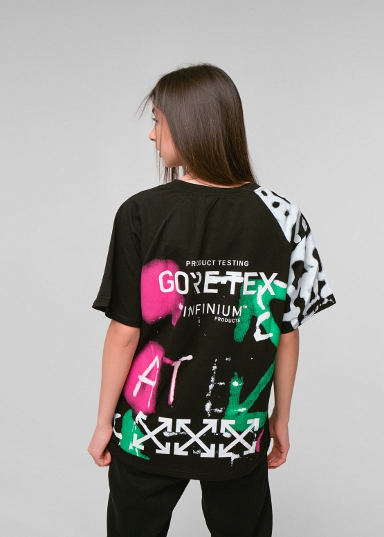 Off-White x Gore-Tex Color Black T-shirt Unisex